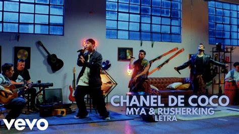 chanel de coco mya letra|MYA & Rusherking – Chanel de Coco Lyrics .